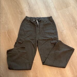 Women's Cargo Pants - Dark Brown